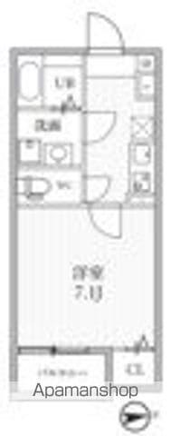 TS CUORE西武柳沢(1K/3階)の間取り写真