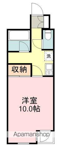 MS一番町ハイツ(1K/5階)の間取り写真