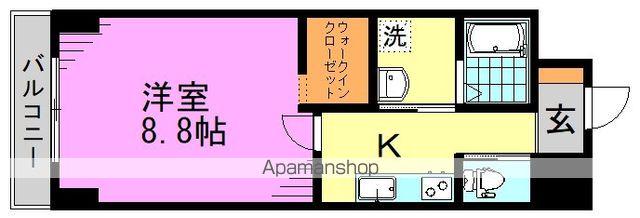 竹嶋ビルACT-3(1K/5階)の間取り写真