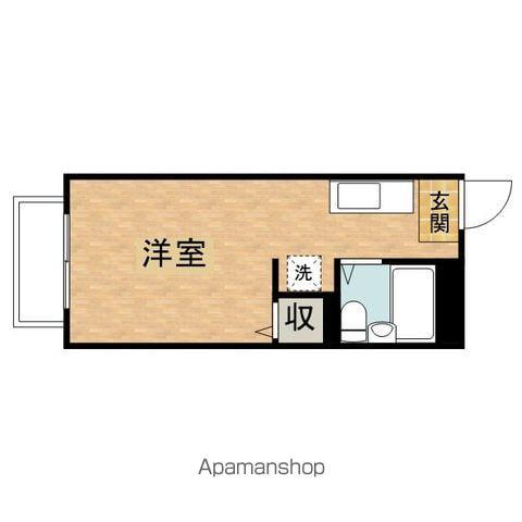 サンライズSATOH(ワンルーム/3階)の間取り写真