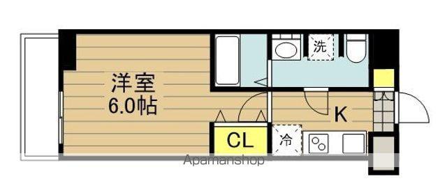 HYS TODA MAXIV(1K/5階)の間取り写真