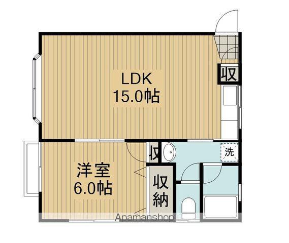 グランパレ杉並(1LDK/1階)の間取り写真