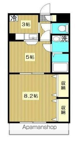 エルマーノヨコハマ 1階階 間取り