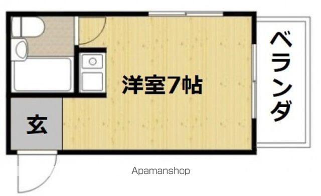 第一観音町ビル(ワンルーム/3階)の間取り写真