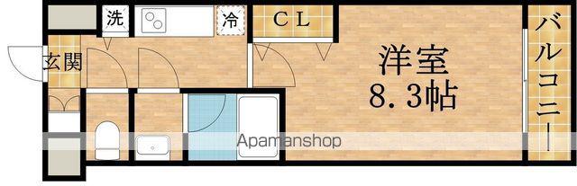 スプランディッド新大阪3(1K/11階)の間取り写真