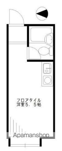 APARTMENTNISHIOGIKUBO(ワンルーム/2階)の間取り写真
