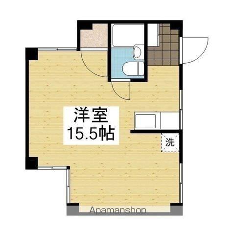 レイス永木町(ワンルーム/1階)の間取り写真