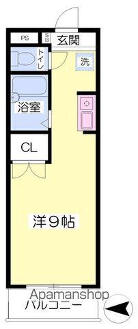 アトランティック木屋(ワンルーム/3階)の間取り写真