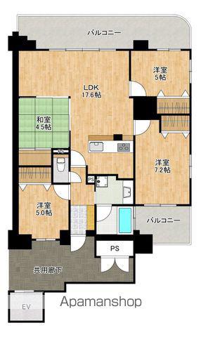 サンパーク年見町NEXIA(4LDK/9階)の間取り写真