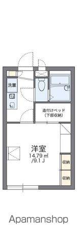 レオパレスCOMODOⅠ(1K/2階)の間取り写真