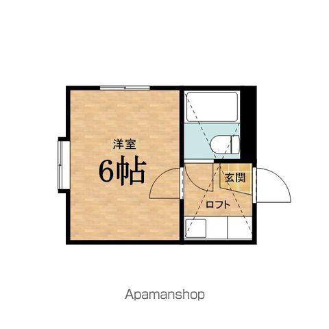 パレス・ペガサス(1K/2階)の間取り写真