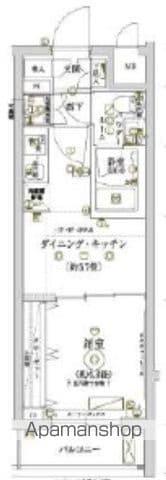 ECREDE赤羽サウス(1DK/1階)の間取り写真