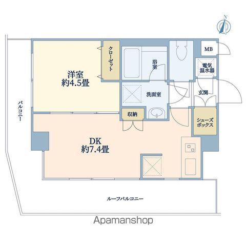三軒茶屋リリエンハイム 10階階 間取り