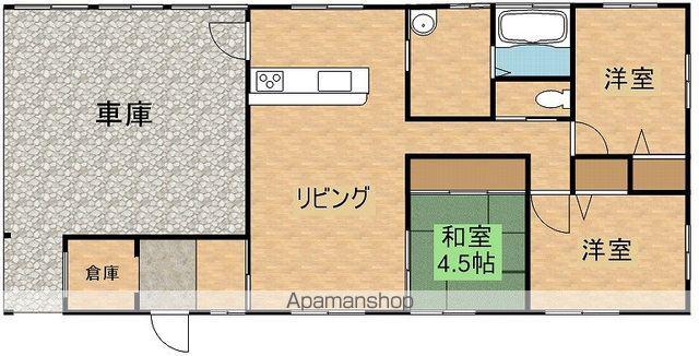 鹿児島県鹿屋市 1階建 築12年(3LDK)の間取り写真