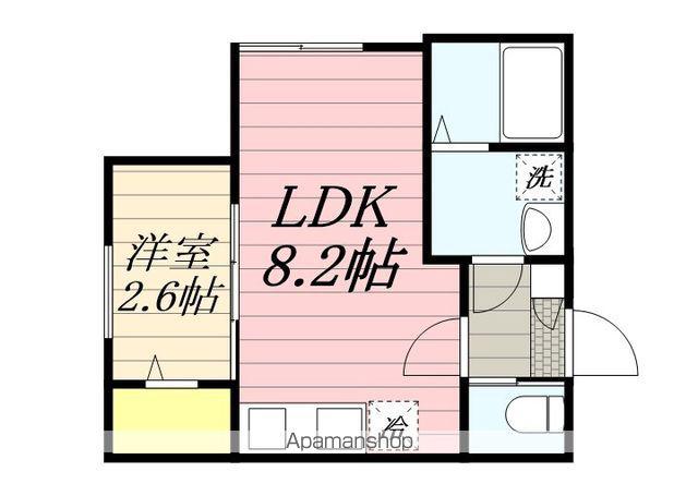 KEIAI RESIDENCE 北習志野Ⅱ(1LDK/1階)の間取り写真