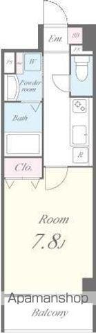 TS STAGE(1K/5階)の間取り写真