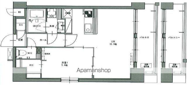 SUGAR HILLS OZONE TERRACE(1LDK/7階)の間取り写真