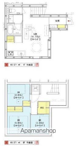 KANT(3LDK/1階)の間取り写真