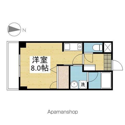 グラン・アルシェ(ワンルーム/3階)の間取り写真