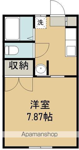 スターフォレスト(1K/1階)の間取り写真