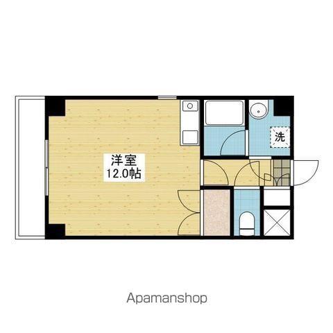シャルマンコーポ川内(ワンルーム/2階)の間取り写真