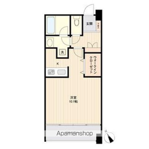 LA DOUCEUR榴ヶ岡(ワンルーム/10階)の間取り写真