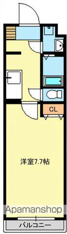 CASA DE BB(1K/2階)の間取り写真