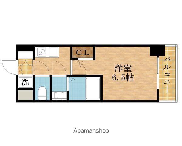 S-RESIDENCE布施AVENTRA(1K/4階)の間取り写真