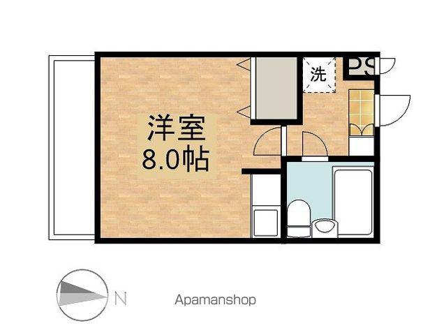 ダイアパレス野田屋町(ワンルーム/5階)の間取り写真