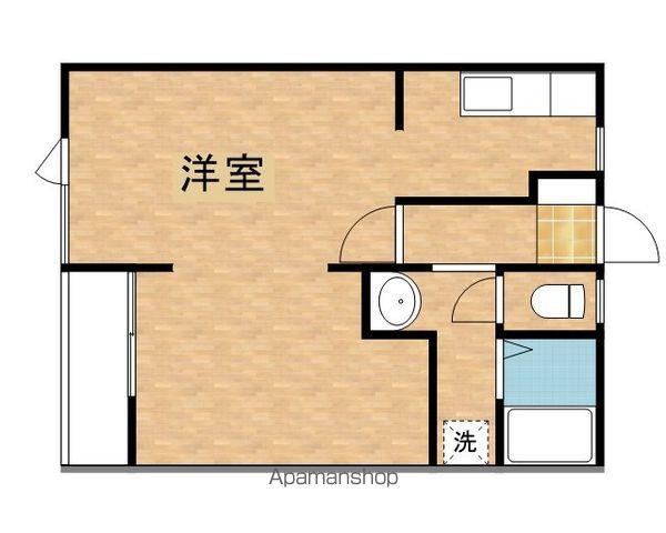 トムテ3号館(1K/2階)の間取り写真