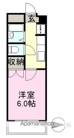 ゴールデンハイツ(1K/3階)の間取り写真