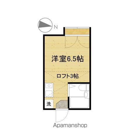 エトワールオリオン(ワンルーム/2階)の間取り写真