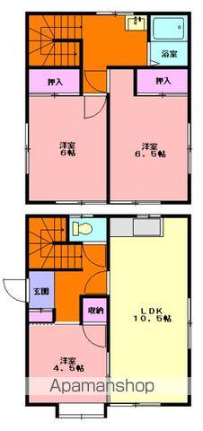東北本線 一ノ関駅 徒歩39分 2階建 築31年(3LDK)の間取り写真