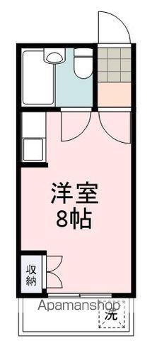 メゾン池田(ワンルーム/2階)の間取り写真