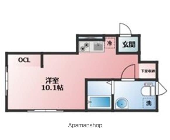 エマージテラス練馬光が丘(ワンルーム/1階)の間取り写真