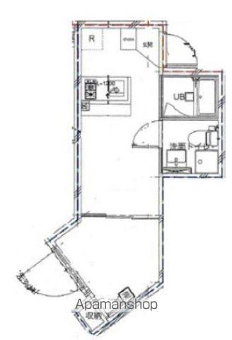 ラフォルテ井草(1DK/3階)の間取り写真