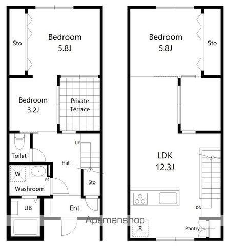 ＧＡＲＤＥＮ　ＴＥＲＲＡＣＥ(3LDK)の間取り写真