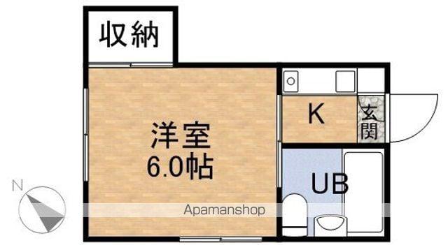 ことぶきマンション(ワンルーム/3階)の間取り写真