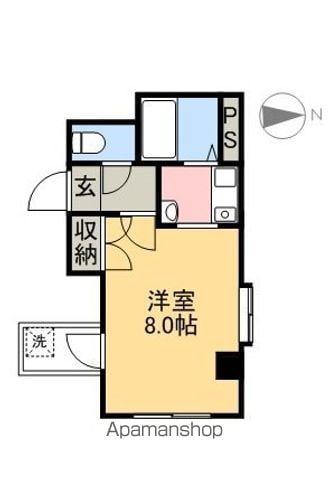 MKビル(ワンルーム/4階)の間取り写真