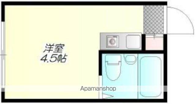 フジパレス(ワンルーム/2階)の間取り写真