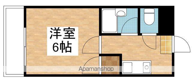メゾンプランタン(1K/2階)の間取り写真