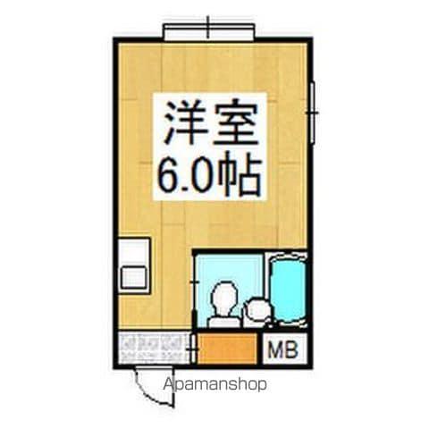 サンシャイン我孫子(ワンルーム/3階)の間取り写真