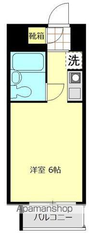 メゾンドポワリエ(ワンルーム/5階)の間取り写真