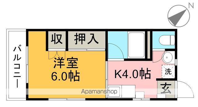 セレクト高須(1K/5階)の間取り写真