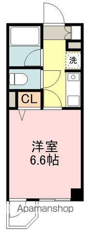 パールハイム錦町(1K/3階)の間取り写真