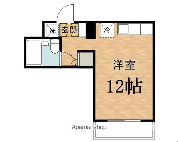 桜ヶ丘イン(ワンルーム/2階)の間取り写真