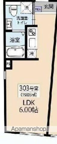 アーバンレーヴ西日暮里(1K/3階)の間取り写真