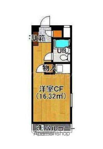 スターホームズ代田橋(ワンルーム/2階)の間取り写真