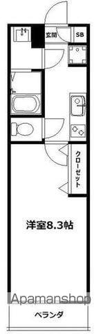 メゾンプレジール(1K/1階)の間取り写真