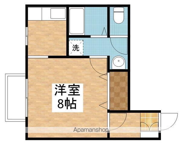 コーポすみれ(1K/1階)の間取り写真